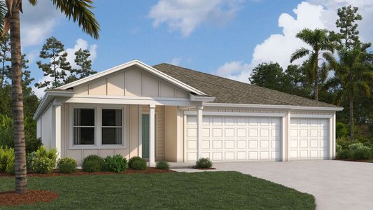 New construction Single-Family house 4 Summerwood Rd S, Palm Coast, FL 32137 plan MADISON - image