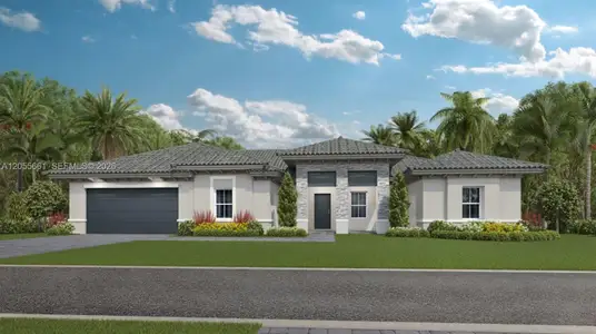 New construction Single-Family house 27370 Sw 159 Ave, Miami, FL 33031 plan Mulberry - image
