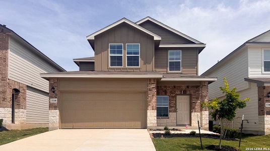 New construction Single-Family house 5310 Totem Blf, Leon Valley, TX 78238 plan The Hanna - image