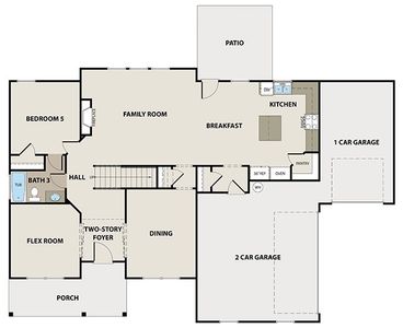 New construction Single-Family house 2607 Parkside Wy, Gainesville, GA 30507 plan Dewhurst 3-Car - image 5