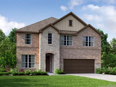 New construction Single-Family house 11350 Pebble Bluff, San Antonio, TX 78254 The Pine (4007)- photo 0