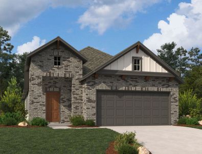 New construction Single-Family house 9305 Hard Rock Road, Conroe, TX 77303 - photo 0