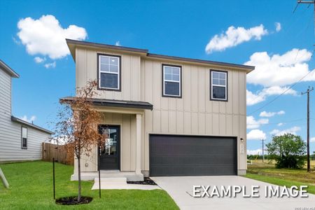 New construction Single-Family house 2506 Dry Moss Wy, San Antonio, TX 78224 plan The Trinity A - image