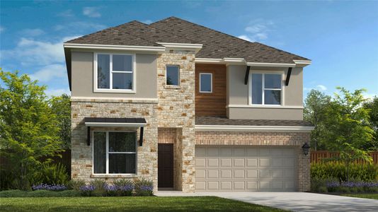 New construction Single-Family house 4305 Contrail Ln, Round Rock, TX 78665 Oakville- photo 0 0