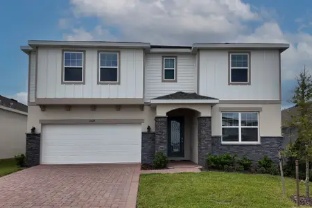 New construction Single-Family house 2029 Heart Lake Dr, Groveland, FL 34736 plan Sims - image