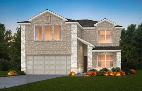 New construction Single-Family house 14977 Rustic Moon Rd, Conroe, TX 77302 plan Enloe - image