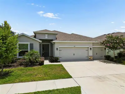 New construction Single-Family house 7629 Broad River Ave, Land O' Lakes, FL 34638 plan Hawthorne - image