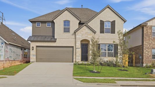 New construction Single-Family house 409 Grey Leaf, Buda, TX 78610 plan Magnolia - image