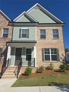 New construction Townhouse house 5381 Gray Birch Bnd, Flowery Branch, GA 30542 - image