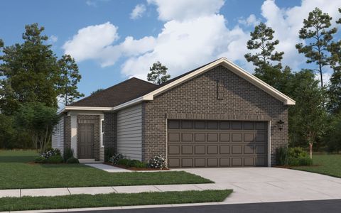 New construction Single-Family house 10019 Tiger Flower Ln., Houston, TX 77016 Atlantis- photo 0