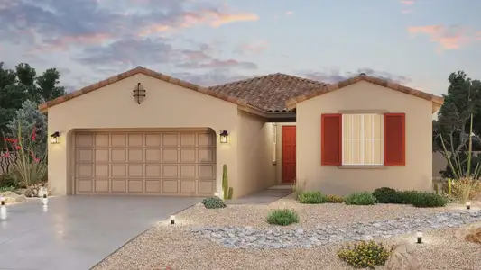 New construction Single-Family house 22315 N Rummler Ln, Maricopa, AZ 85138 plan Castellano - image