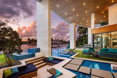 New construction Single-Family house 34 Minnetonka Rd, Sea Ranch Lakes, FL 33308 - image