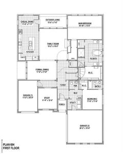 1st Level Floor plan