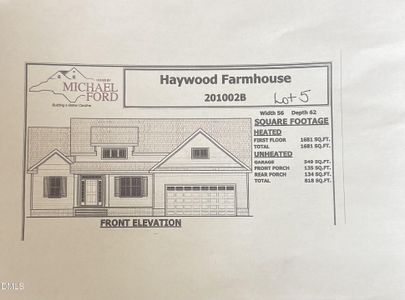 New construction Single-Family house 117 Bryant Farm Dr, Unit 5, Selma, NC 27576 - image