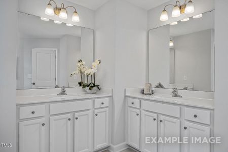 New construction Townhouse house 3928 Well Fleet Dr, Willow Spring, NC 27592 The Graham Exterior- photo 18 18