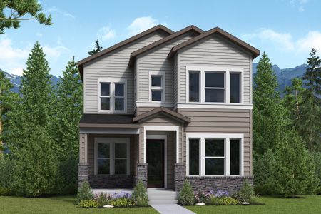 New construction Single-Family house Colorado Springs, CO 80924 plan The Bates - image