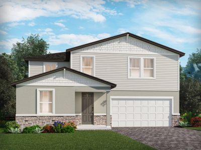 New construction Single-Family house 5174 Green Belt Dr, Haines City, FL 33844 plan Lotus - image