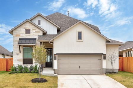 New construction Single-Family house 417 Langhorne Bnd, Liberty Hill, TX 78642 - photo 0