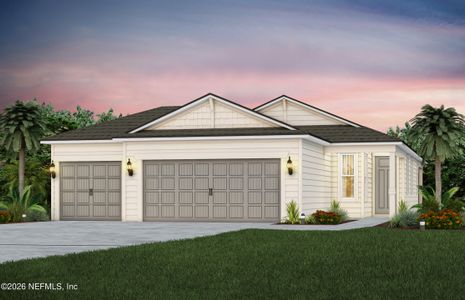 New construction Single-Family house 323 Fishtail Pl, Palm Coast, FL 32164 plan Drayton Select - image