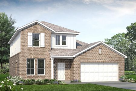 New construction Single-Family house 4010 Colony River Rock Blvd, Pinehurst, TX 77362 plan Colony at Pinehurst 2051 - image