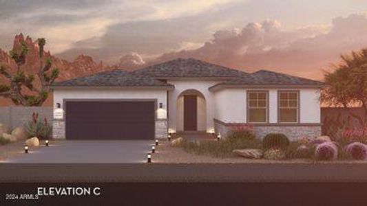 New construction Single-Family house 18803 N Avelino Drive, Maricopa, AZ 85138 Prescott- photo 0