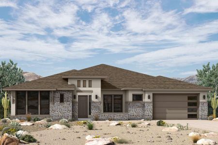 New construction Single-Family house 4125 W Prospector Wy, Buckeye, AZ 85396 plan The Kalahari - image