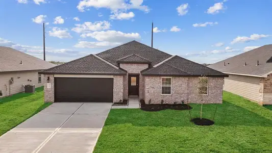 New construction Single-Family house 3914 W Eden Manor Lp, Fulshear, TX 77441 IRVING- photo 0
