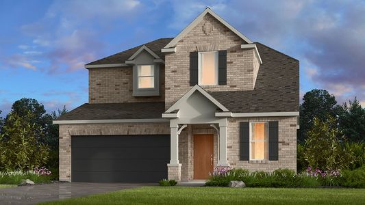 New construction Single-Family house 12204 Purple Prairie Lane, Buda, TX 78610 Dandelion- photo 0