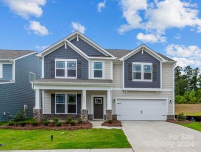 New construction Single-Family house 8597 Acadia Parkway, Sherrills Ford, NC 28673 Draper II- photo 0