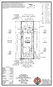 9950 forestier grn - site plan