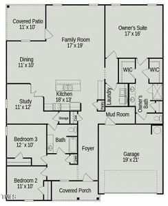 New construction Single-Family house 1234 Pioneer Lot 3 Dr, Sanford, NC 27330 The Avondale- photo 0