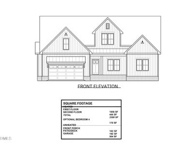 New construction Single-Family house 7240 Shawan Rd, Wendell, NC 27591 - image