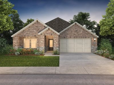 New construction Single-Family house 2313 Nicole Dr, Denton, TX 76208 plan The Preston - image