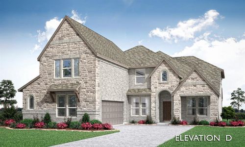 New construction Single-Family house 817 Trout Lilly Dr, Fort Worth, TX 76247 Spring Cress II- photo 0