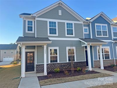 New construction Townhouse house 9823 Old Garden Circle, Gastonia, NC 28056 - photo 0