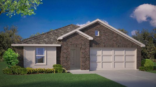 New construction Single-Family house 7608 Royal Fern Dr, Ponder, TX 76259 plan Austin - image