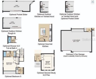 Structural options added include: Gourmet kitchen, downstairs bedroom, downstairs full bathroom, and 8' interior doors.