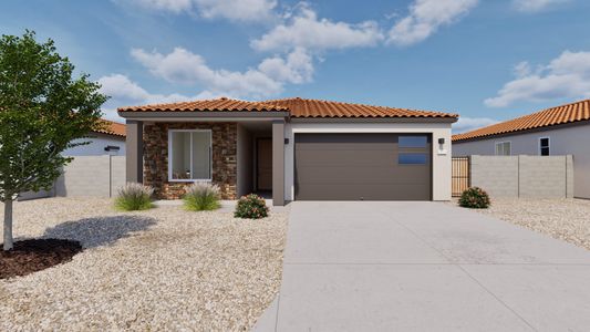 New construction Single-Family house 24017 N.179 Dr, Surprise, AZ 85387 plan Yarrow - image