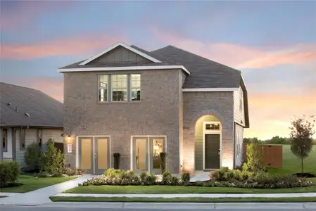 New construction Single-Family house 109 Sapling Dew Dr, Georgetown, TX 78628 plan Riviera - image