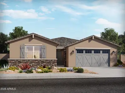 New construction Single-Family house 37209 W Montserrat St, Maricopa, AZ 85138 plan Kellen - image