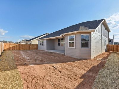 New construction Single-Family house 128 El Cosmico Dr, Kyle, TX 78640 The Revere- photo 34 34