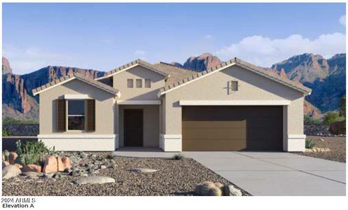 New construction Single-Family house 5788 E Swift Place, San Tan Valley, AZ 85140 Denton - photo 0