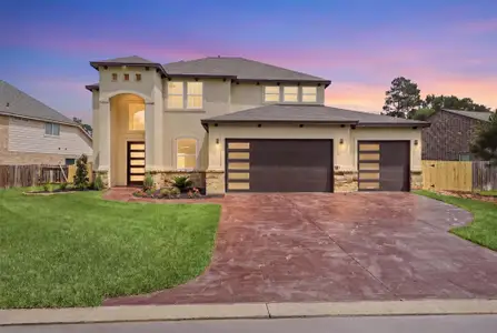 New construction Single-Family house 3388 Wooded Ln, Conroe, TX 77301 - image