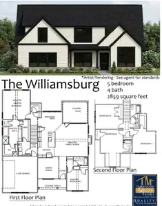 New construction Single-Family house 977 Hillcrest Rd, Hogansville, GA 30230 plan Williamsburg - image