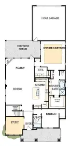 New construction Single-Family house 12127 Canal View Blvd, Mont Belvieu, TX 77523 plan The Mcclaren - image