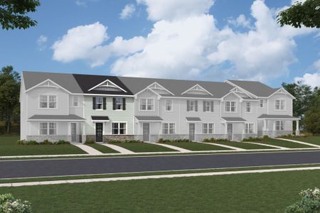 New construction Townhouse house 2588 Selbourne Dr, Gastonia, NC 28052 plan Shelby - image