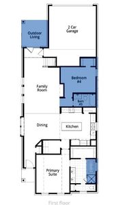 New construction Single-Family house 2017 Elm Pl, Northlake, TX 76247 Worthington Plan- photo 1 1