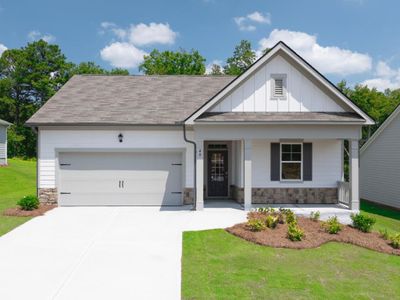 New construction Single-Family house 49 Majestic Oak Circle, Dallas, GA 30132 CALI- photo 0