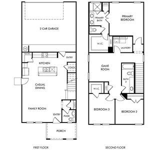 New construction Single-Family house Corinth, TX 76210 plan The Kent - image