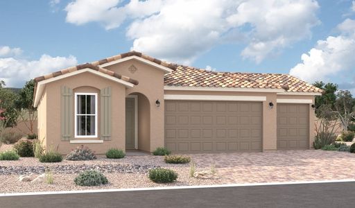 New construction Single-Family house 18219 W Hess St, Goodyear, AZ 85338 Sapphire- photo 0